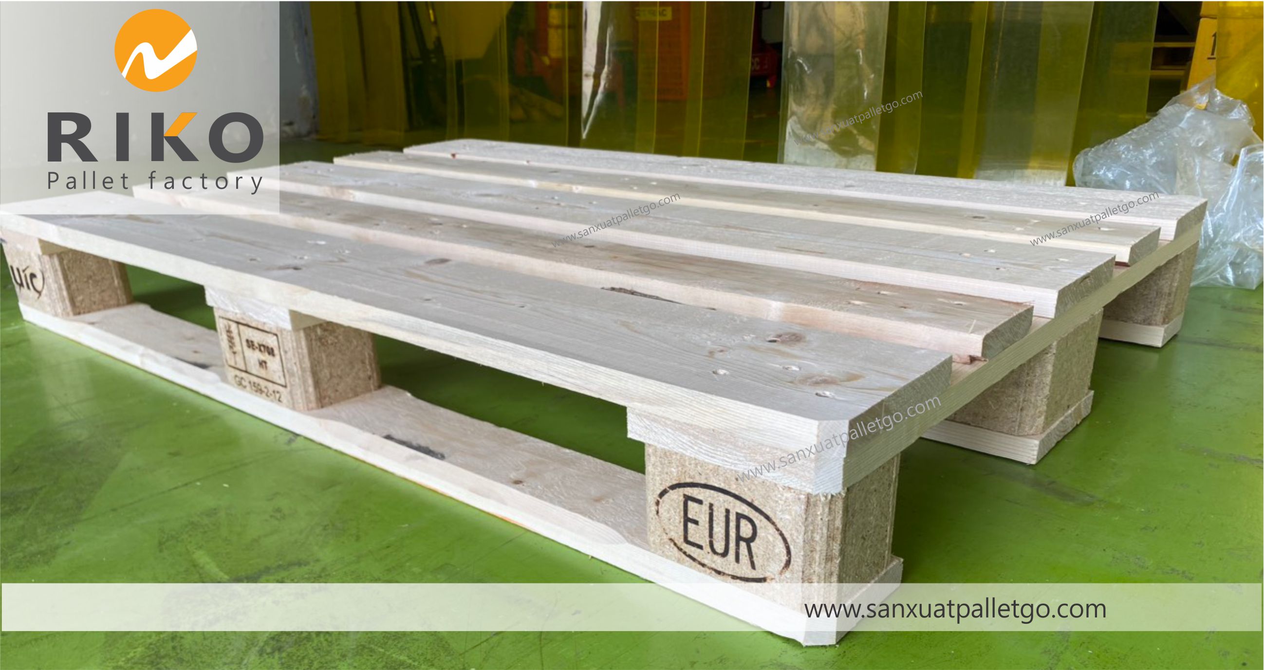 Pallet Epal Euro qua sử dụng xuất khẩu
